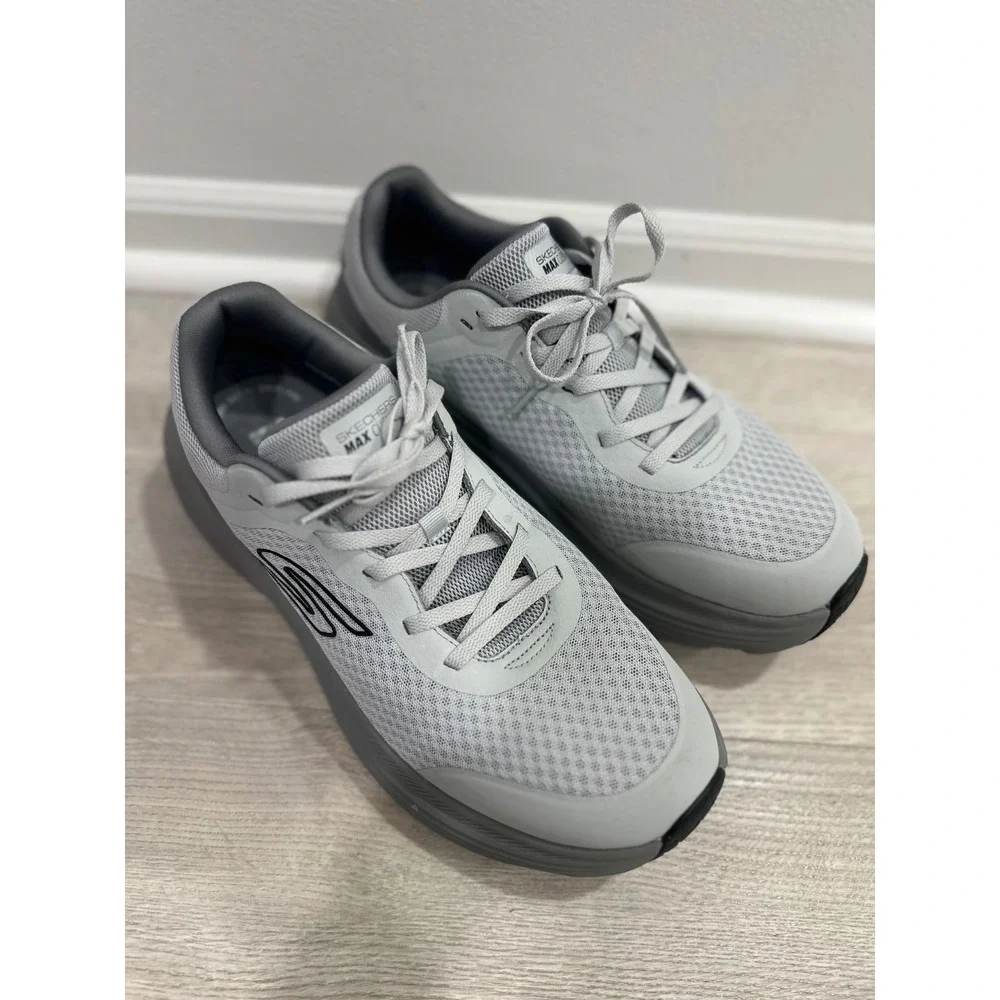 Skechers Max Cushioning Premier Gray Extra Wide Fit Sneakers Mens 12.5 Running
